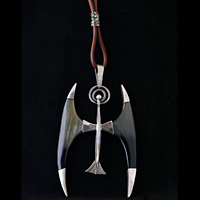 Luxus-Schmuckkollektion - Collier aus Silber und Horn