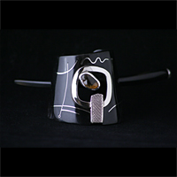 Haarschmuck aus Silber, Horn und Karneol. Haarschmuck für Jhre Unique Collection